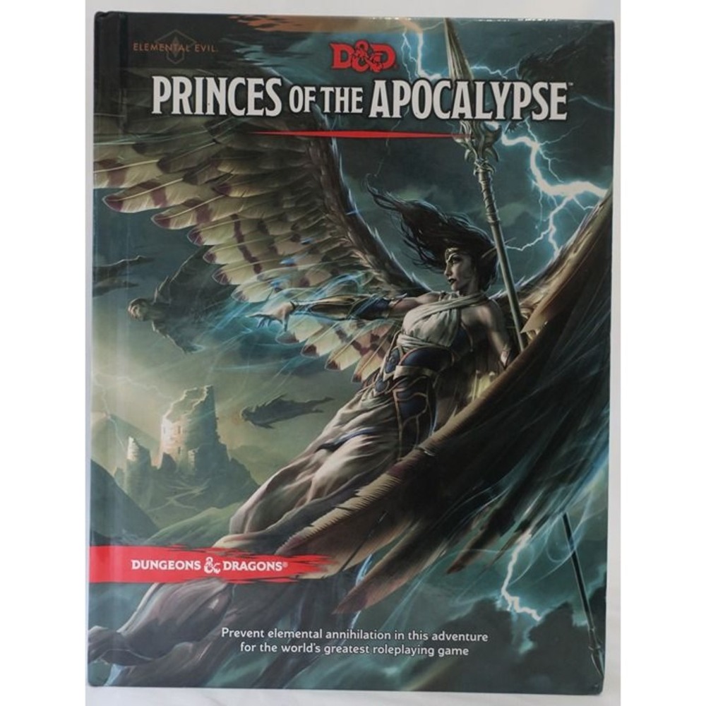 Dungeons & Dragons Princes of the Apocalypse 5th Edition D&D Hardcover Book